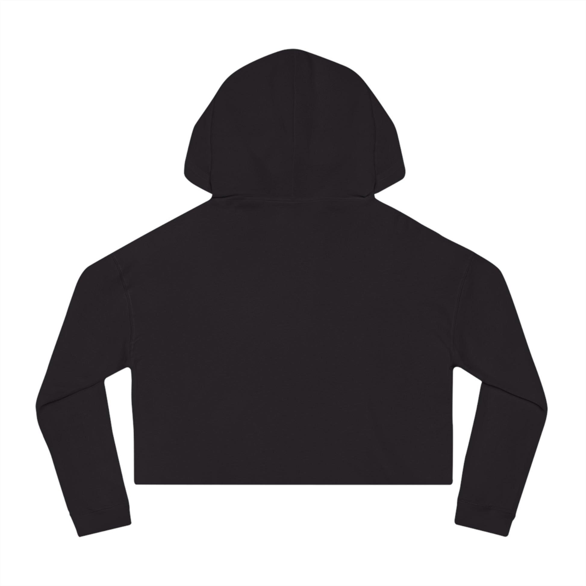 Stay Ready Women's Cropped Hooded Sweatshirt, Casual Hoodie, Athleisure Sweatshirt, Gift for Her, Trendy Streetwear
