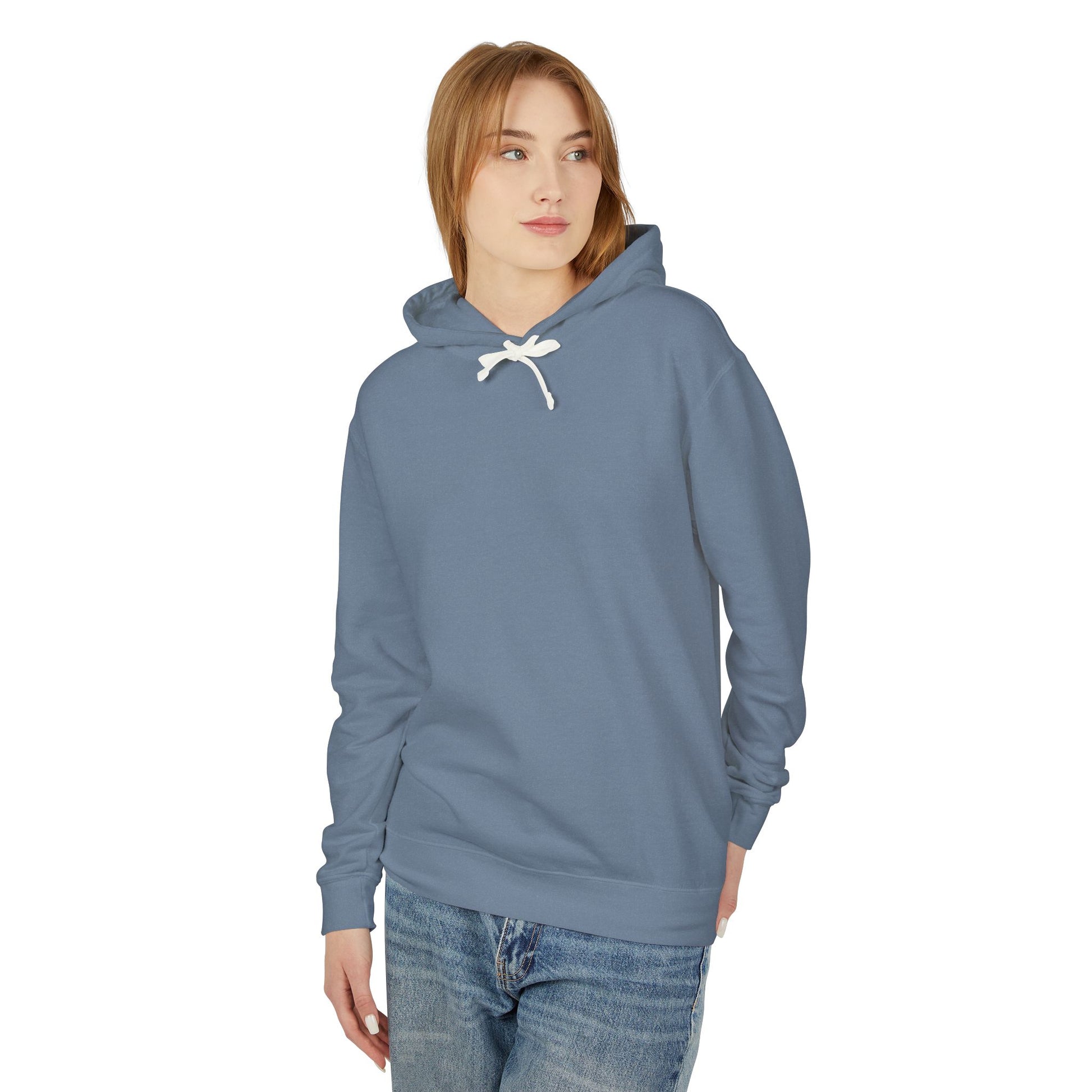 Inspirational Unisex Lightweight Hooded Sweatshirt, Great Minds, Casual Wear, Gift for Friends, Motivational Apparel