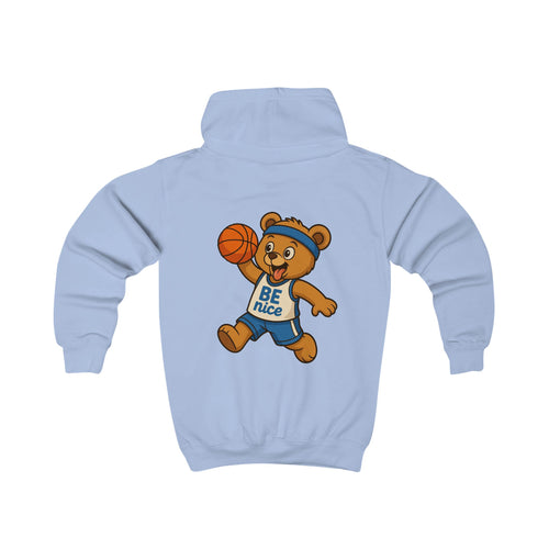 Children's Sports Hoodie with Bear Design, Cozy Kid's Sweatshirt, Fun Apparel for Little men, Gift for Birthday, Cute Hoodie