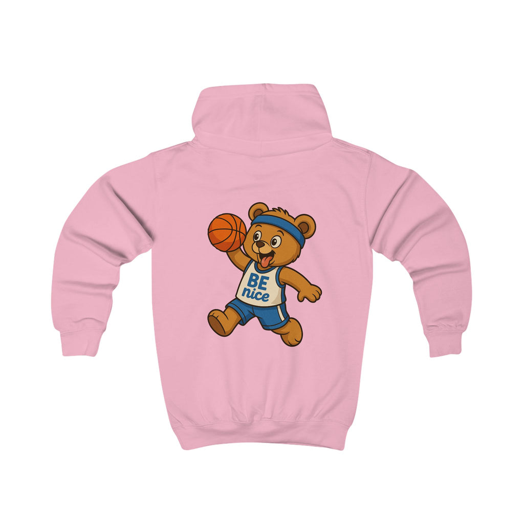 Children's Sports Hoodie with Bear Design, Cozy Kid's Sweatshirt, Fun Apparel for Little men, Gift for Birthday, Cute Hoodie