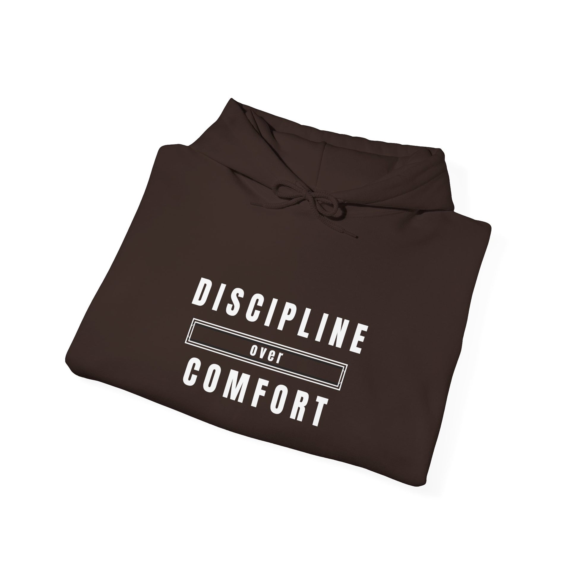 Motivational Hoodie with 'Discipline over Comfort' for Fitness Enthusiasts, Cozy Casual Wear, Unisex Sweatshirt, Gift for Gym Lovers, [...]