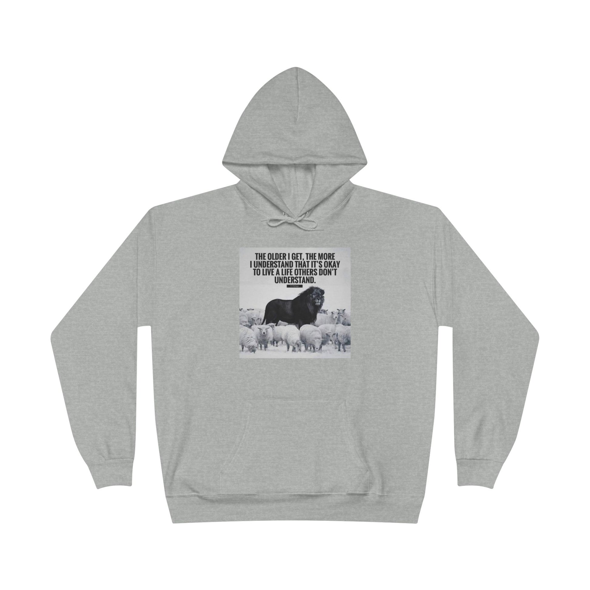 Inspirational Eco-Friendly Hoodie for Animal Lovers, Cozy Gift for Nature Enthusiasts, Sustainable Fashion Sweatshirt, Motivational [...]