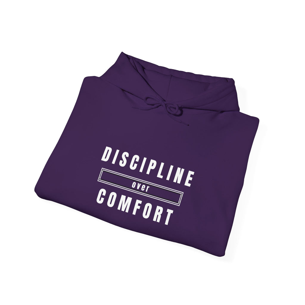 Motivational Hoodie with 'Discipline over Comfort' for Fitness Enthusiasts, Cozy Casual Wear, Unisex Sweatshirt, Gift for Gym Lovers, [...]