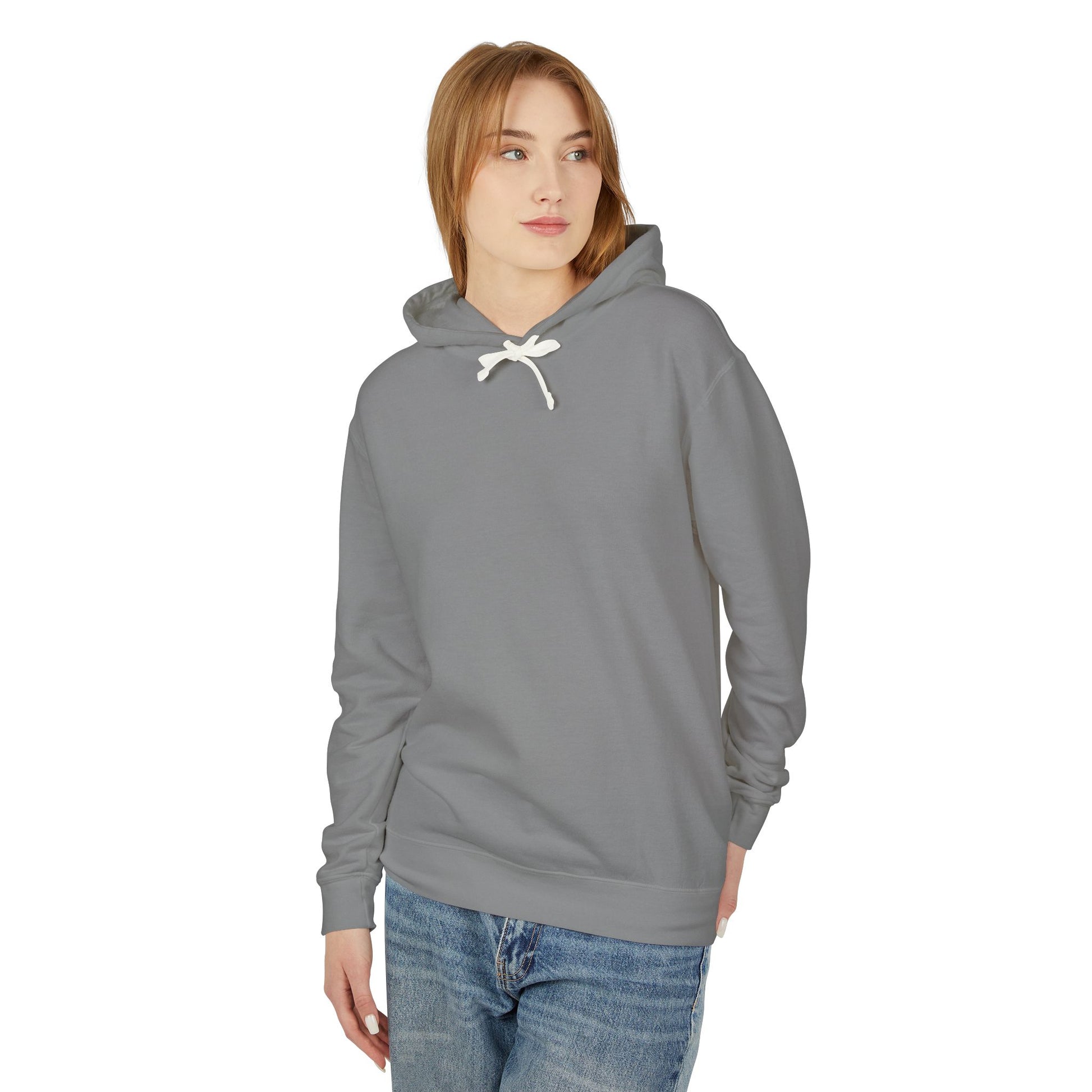 Inspirational Unisex Lightweight Hooded Sweatshirt, Great Minds, Casual Wear, Gift for Friends, Motivational Apparel
