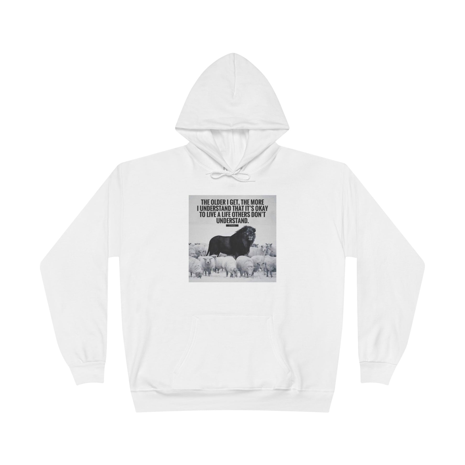 Inspirational Eco-Friendly Hoodie for Animal Lovers, Cozy Gift for Nature Enthusiasts, Sustainable Fashion Sweatshirt, Motivational [...]