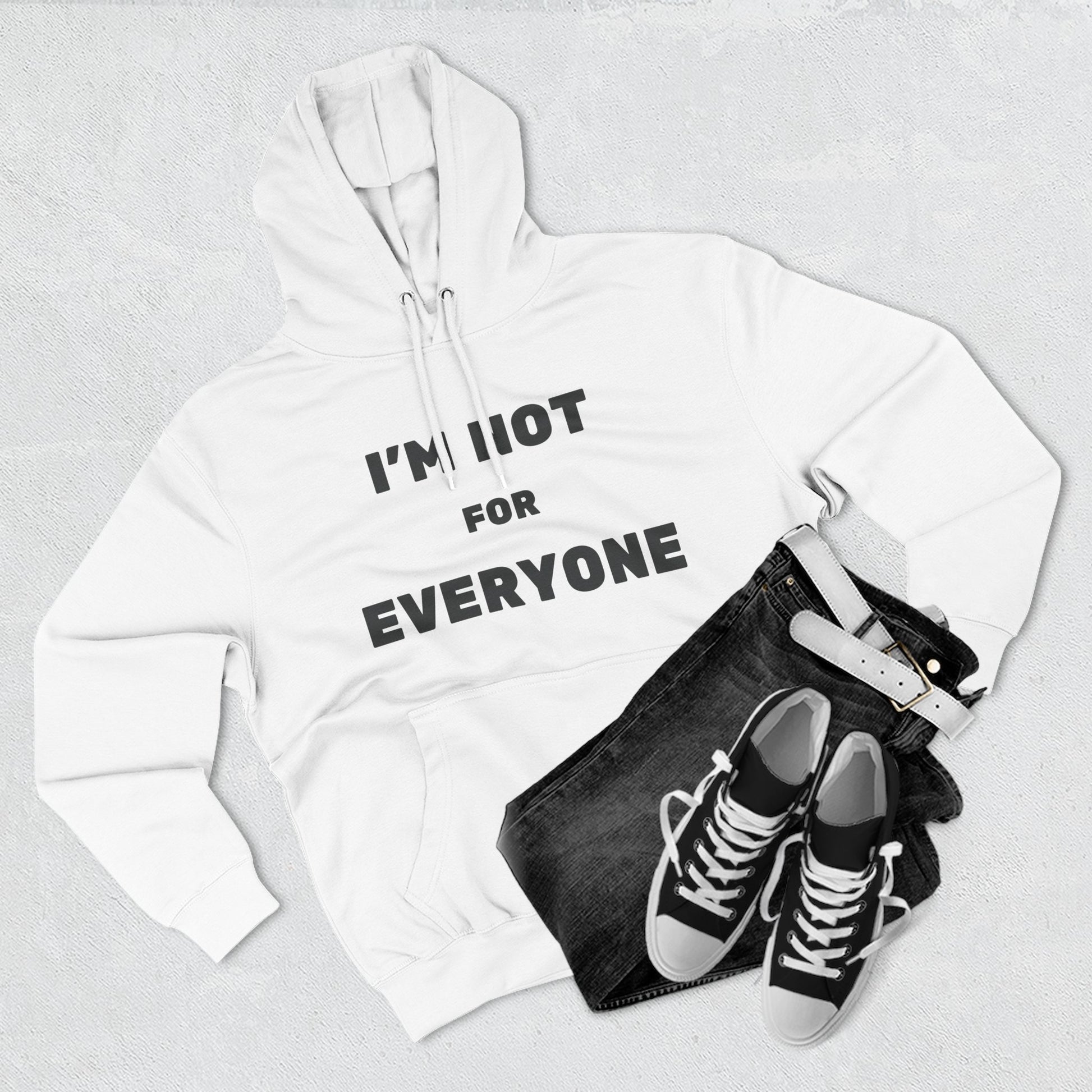 Unique Statement Hoodie | Cozy Fleece Sweatshirt, Trendy Streetwear, Gift for Friends, Casual Wear, Cool Graphic Tee