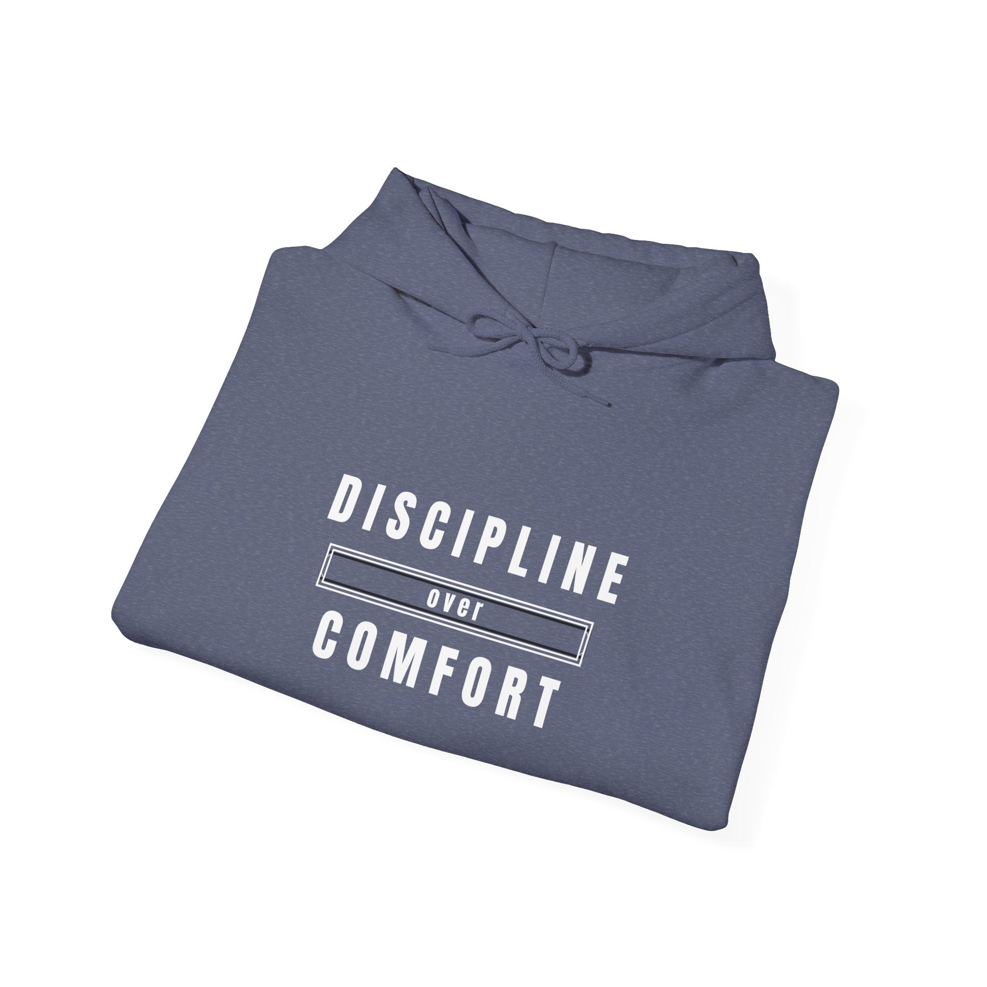 Motivational Hoodie with 'Discipline over Comfort' for Fitness Enthusiasts, Cozy Casual Wear, Unisex Sweatshirt, Gift for Gym Lovers, [...]