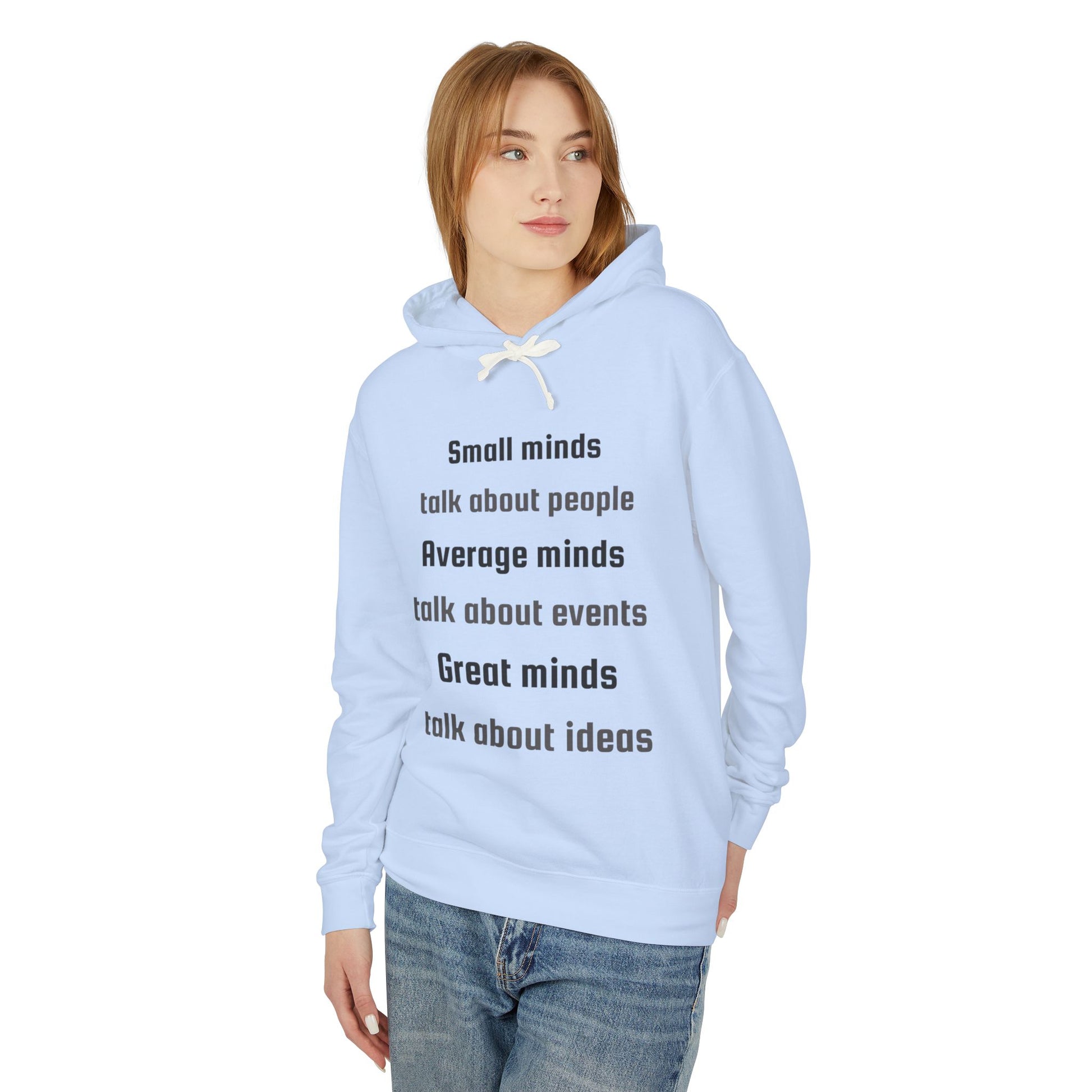 Inspirational Quote Lightweight Hoodie - Motivational Sweatshirt for Creative Minds, Gift for Students, Casual Wear, Birthday, [...]