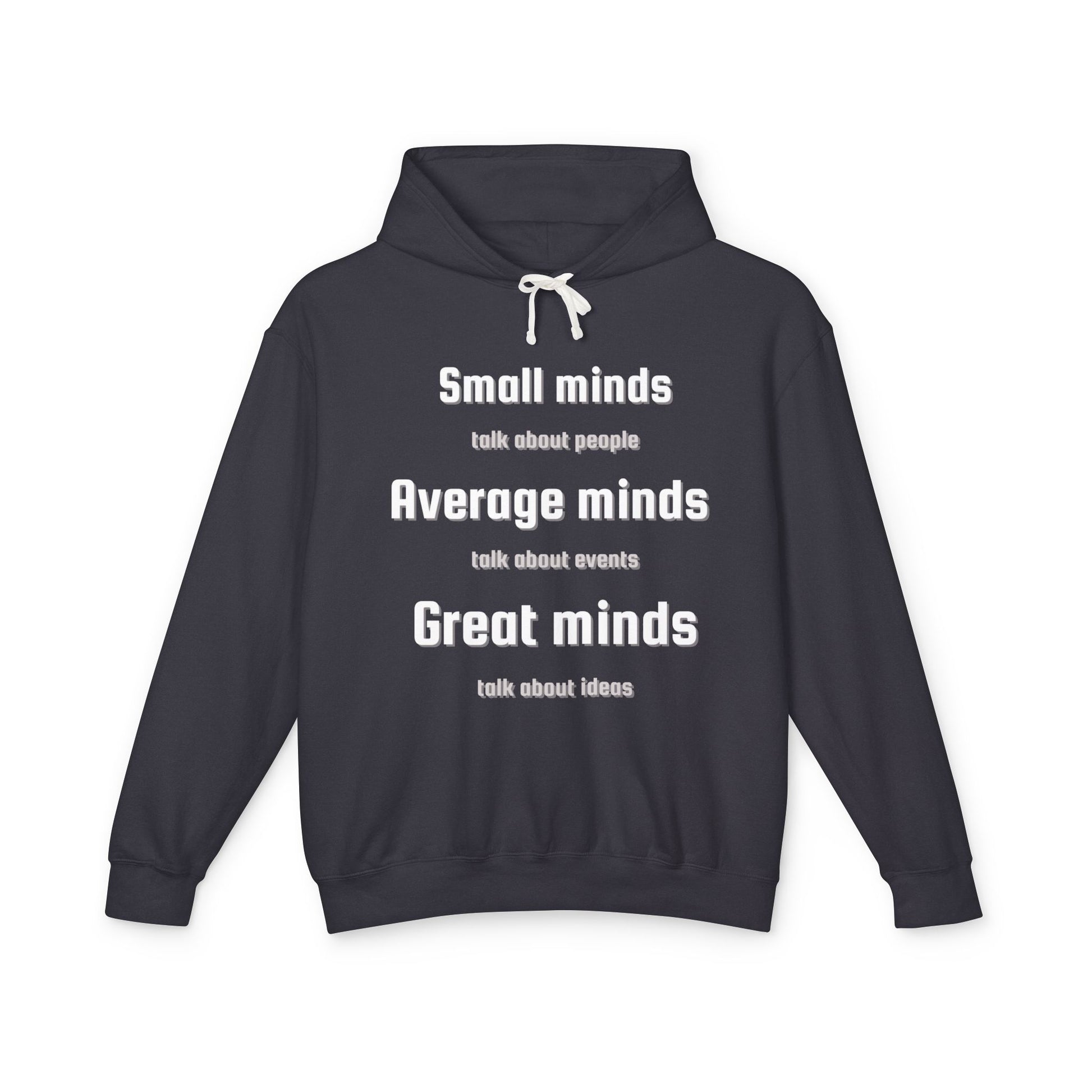 Smart Minds Hoodie - Unisex Lightweight Sweatshirt for Thoughtful Conversations, Gift for Friends, Casual Wear, Motivational Apparel, [...]