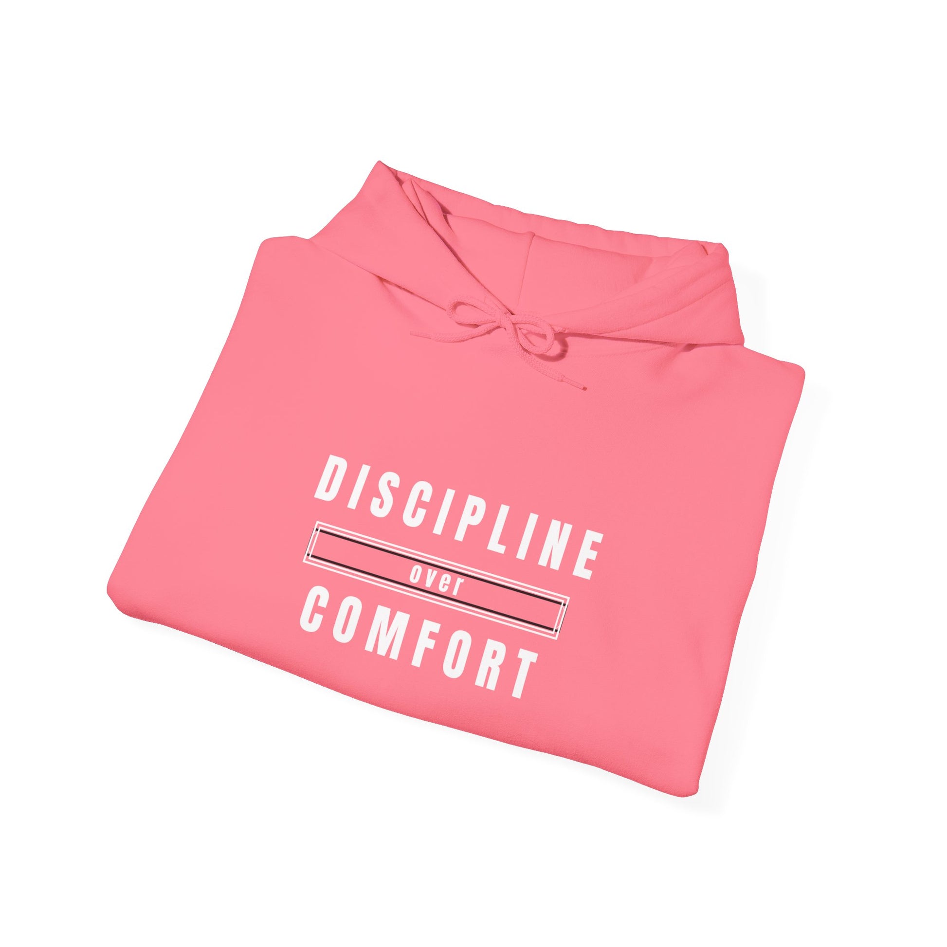 Motivational Hoodie with 'Discipline over Comfort' for Fitness Enthusiasts, Cozy Casual Wear, Unisex Sweatshirt, Gift for Gym Lovers, [...]