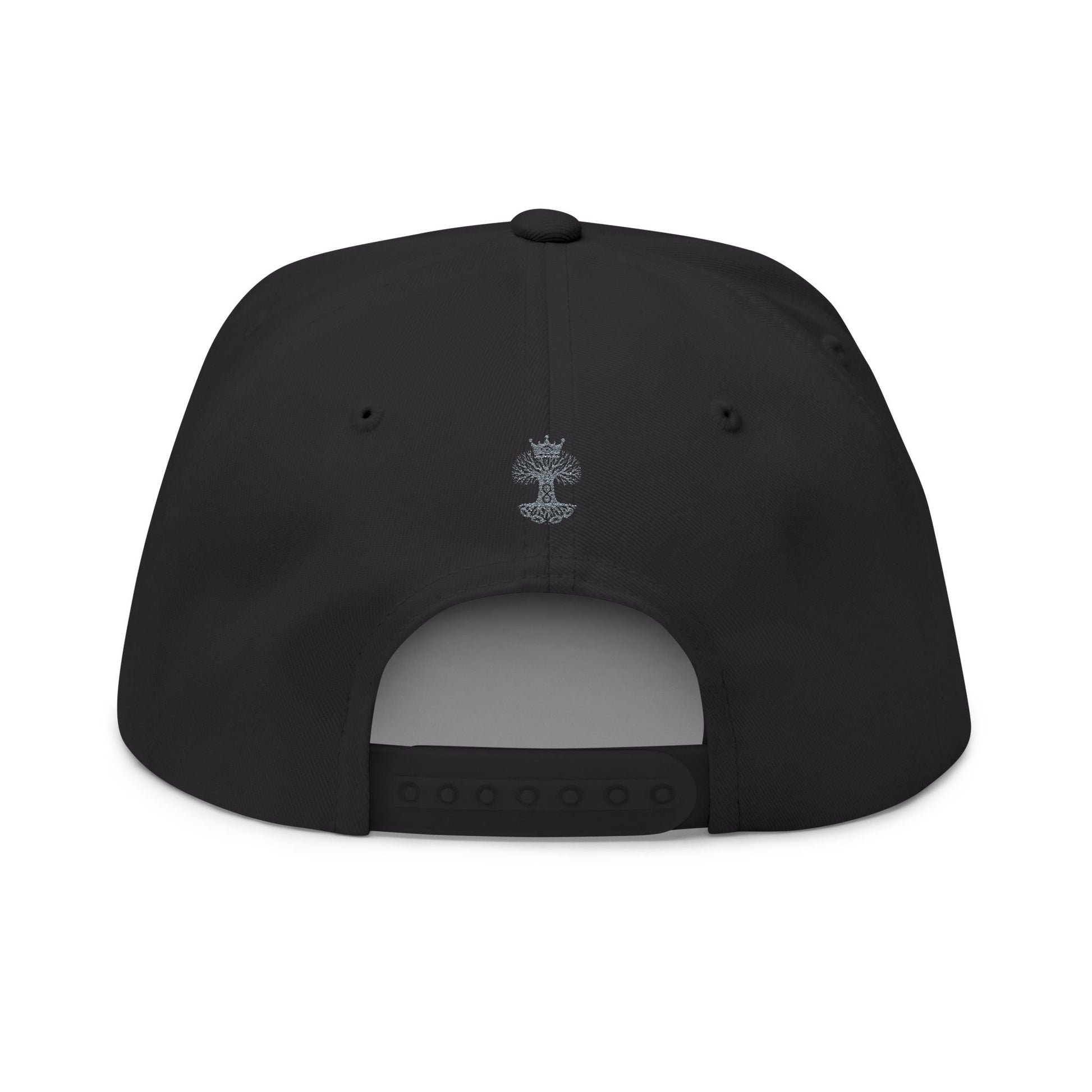 Royal Life Embroidered Flat Bill Cap - Trendy Adjustable Hat for Streetwear and Casual Outfit, Gifts for Style Enthusiasts, Men and Women