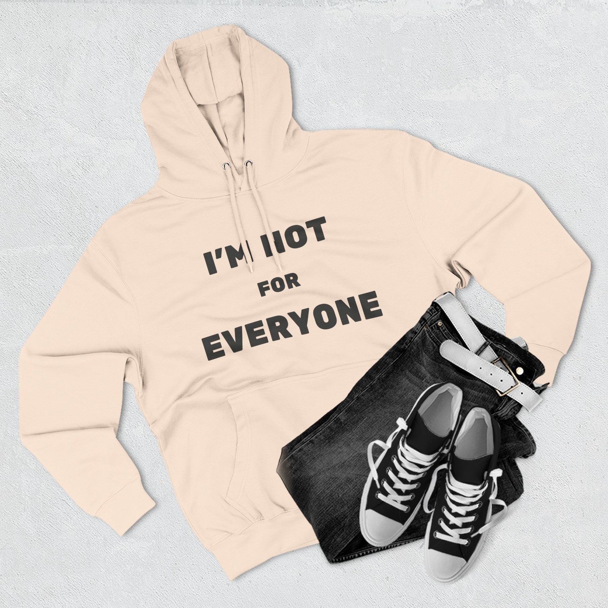 Unique Statement Hoodie | Cozy Fleece Sweatshirt, Trendy Streetwear, Gift for Friends, Casual Wear, Cool Graphic Tee