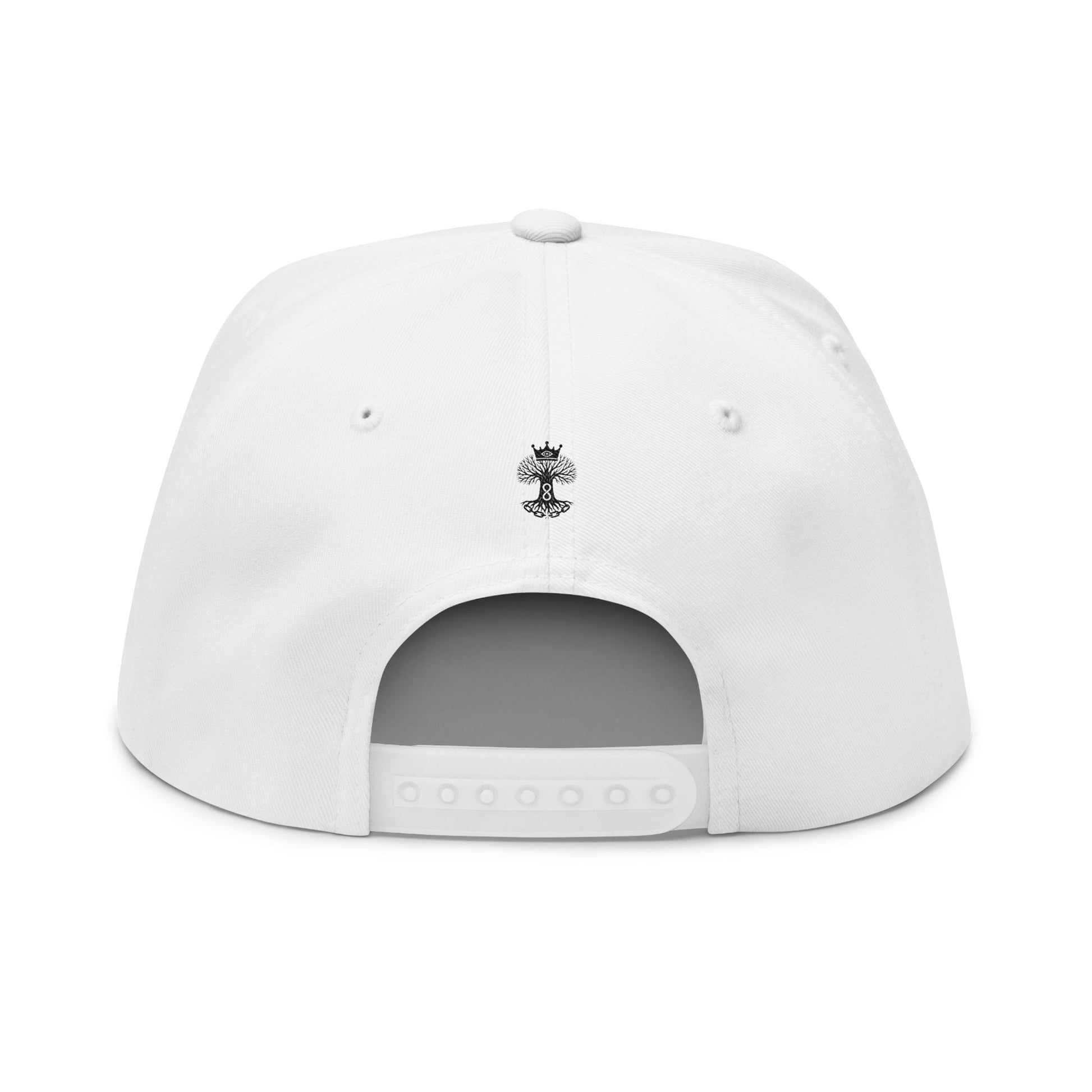 Royal Life Flat Bill Cap - Trendy Embroidered Snapback, Streetwear Fashion, Perfect Gift for Him/Her, Birthday, Casual Wear