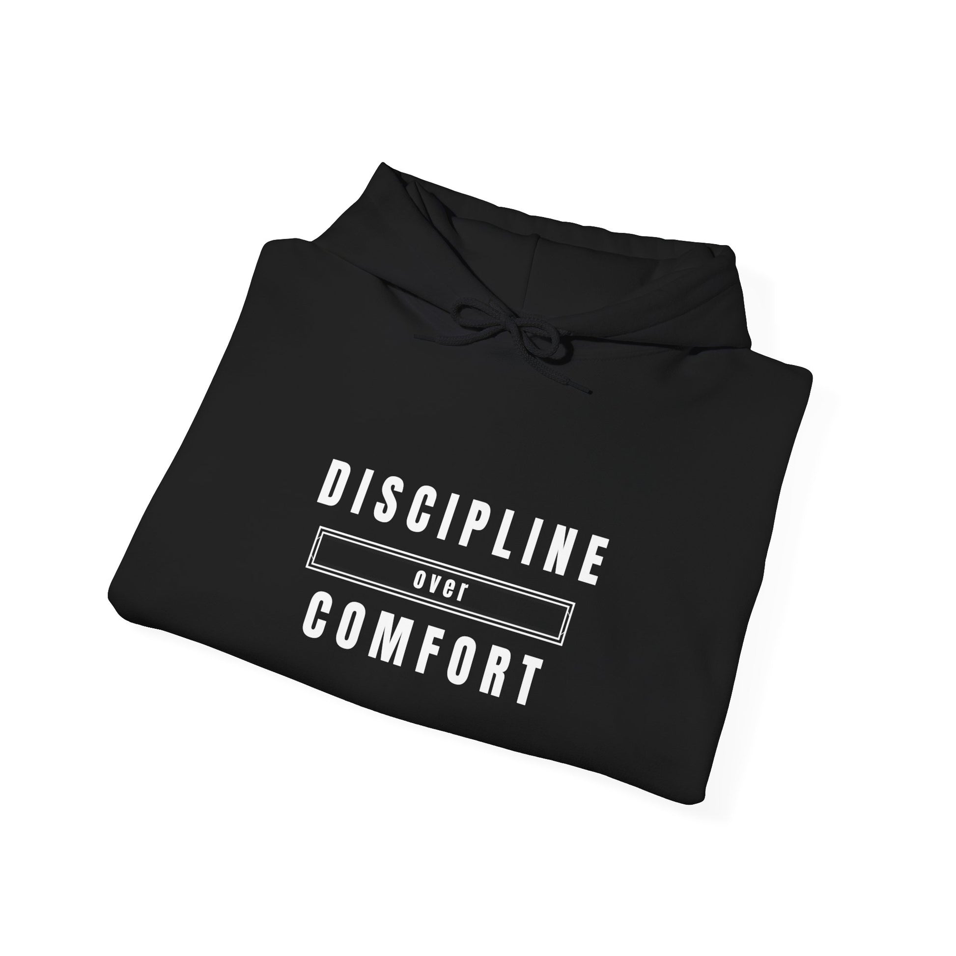 Motivational Hoodie with 'Discipline over Comfort' for Fitness Enthusiasts, Cozy Casual Wear, Unisex Sweatshirt, Gift for Gym Lovers, [...]
