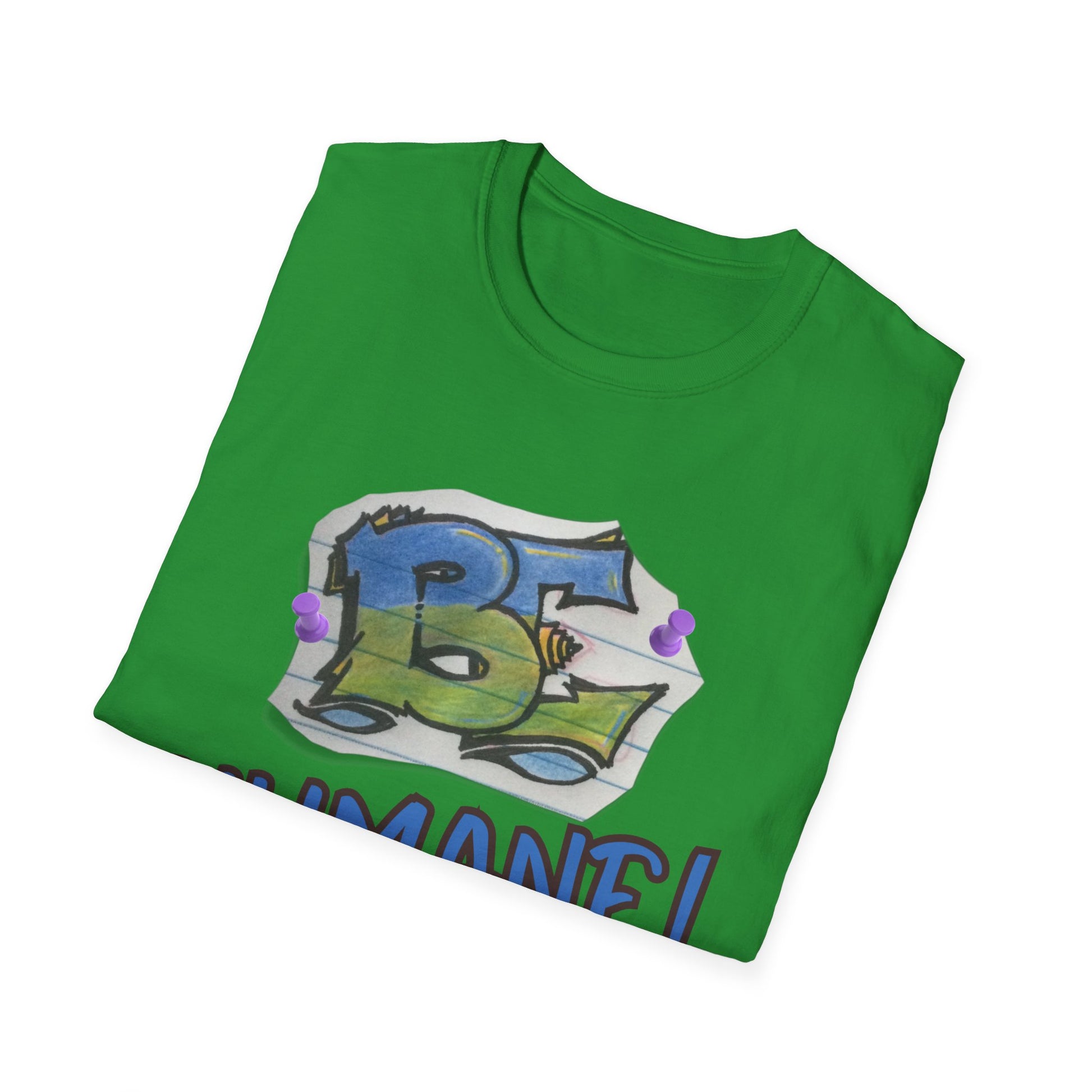 Unisex Softstyle T-Shirt with 'Be Humane' Design | Casual Tee for Animal Lovers, Eco-Conscious Fashion, Gift Idea, Everyday Wear, [...]