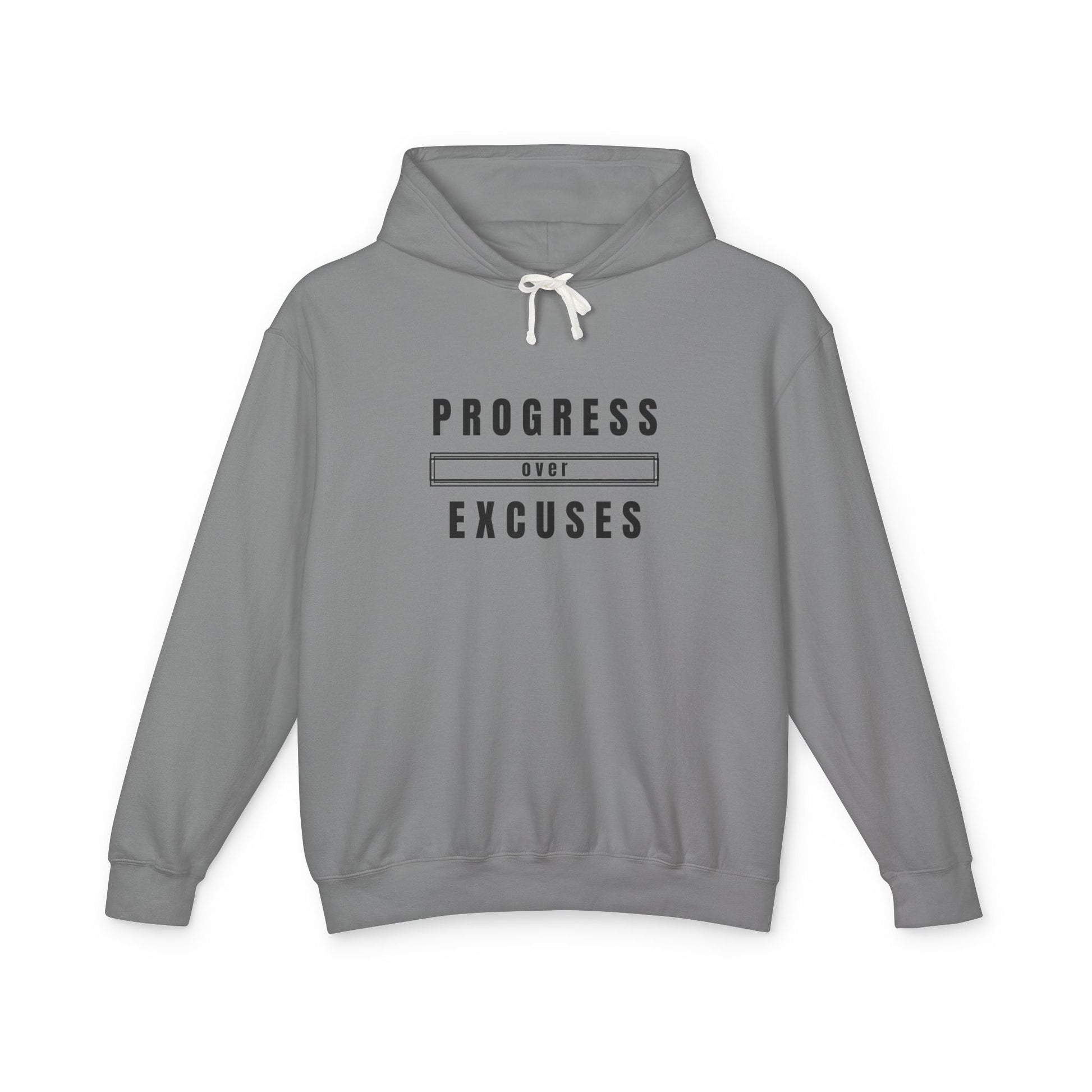 Motivational Unisex Hoodie | Lightweight Sweatshirt for Progress Lovers, Gym Apparel, Casual Wear, Gifts for Fitness Enthusiasts, [...]