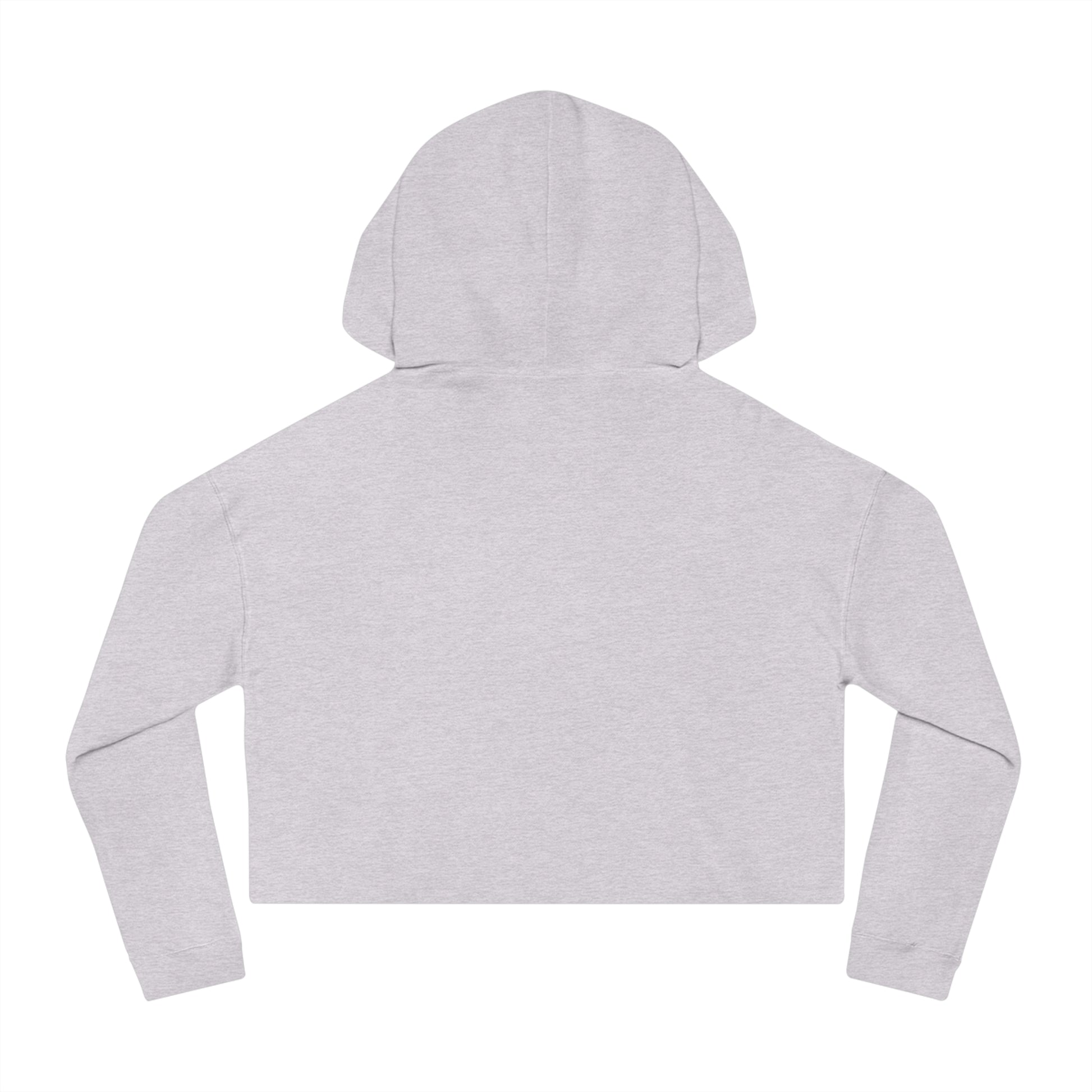 Stay Ready Women's Cropped Hooded Sweatshirt, Casual Hoodie, Athleisure Sweatshirt, Gift for Her, Trendy Streetwear