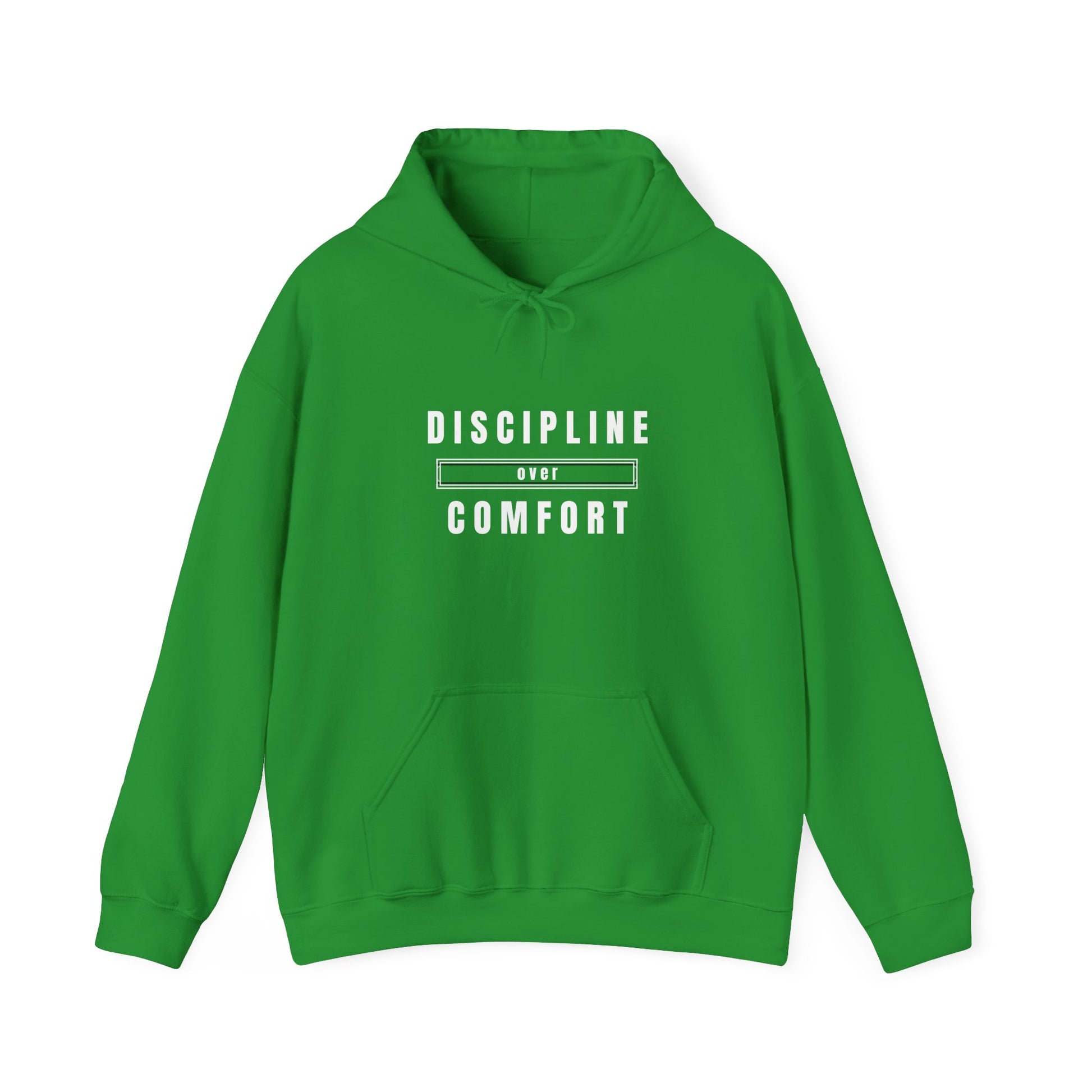 Motivational Hoodie with 'Discipline over Comfort' for Fitness Enthusiasts, Cozy Casual Wear, Unisex Sweatshirt, Gift for Gym Lovers, [...]