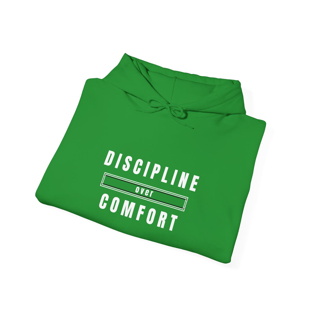 Motivational Hoodie with 'Discipline over Comfort' for Fitness Enthusiasts, Cozy Casual Wear, Unisex Sweatshirt, Gift for Gym Lovers, [...]