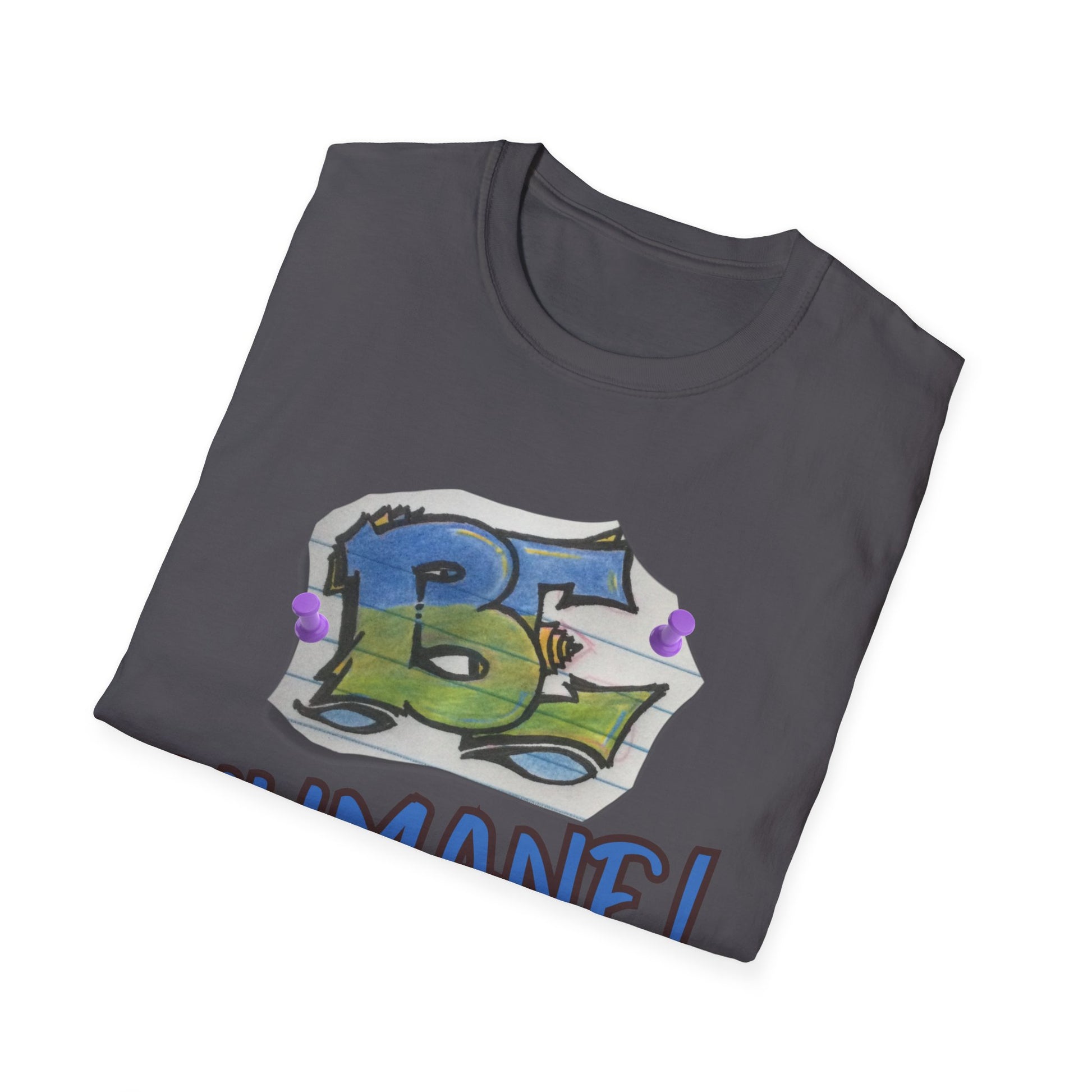 Unisex Softstyle T-Shirt with 'Be Humane' Design | Casual Tee for Animal Lovers, Eco-Conscious Fashion, Gift Idea, Everyday Wear, [...]