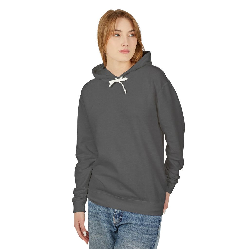 Inspirational Unisex Lightweight Hooded Sweatshirt, Great Minds, Casual Wear, Gift for Friends, Motivational Apparel