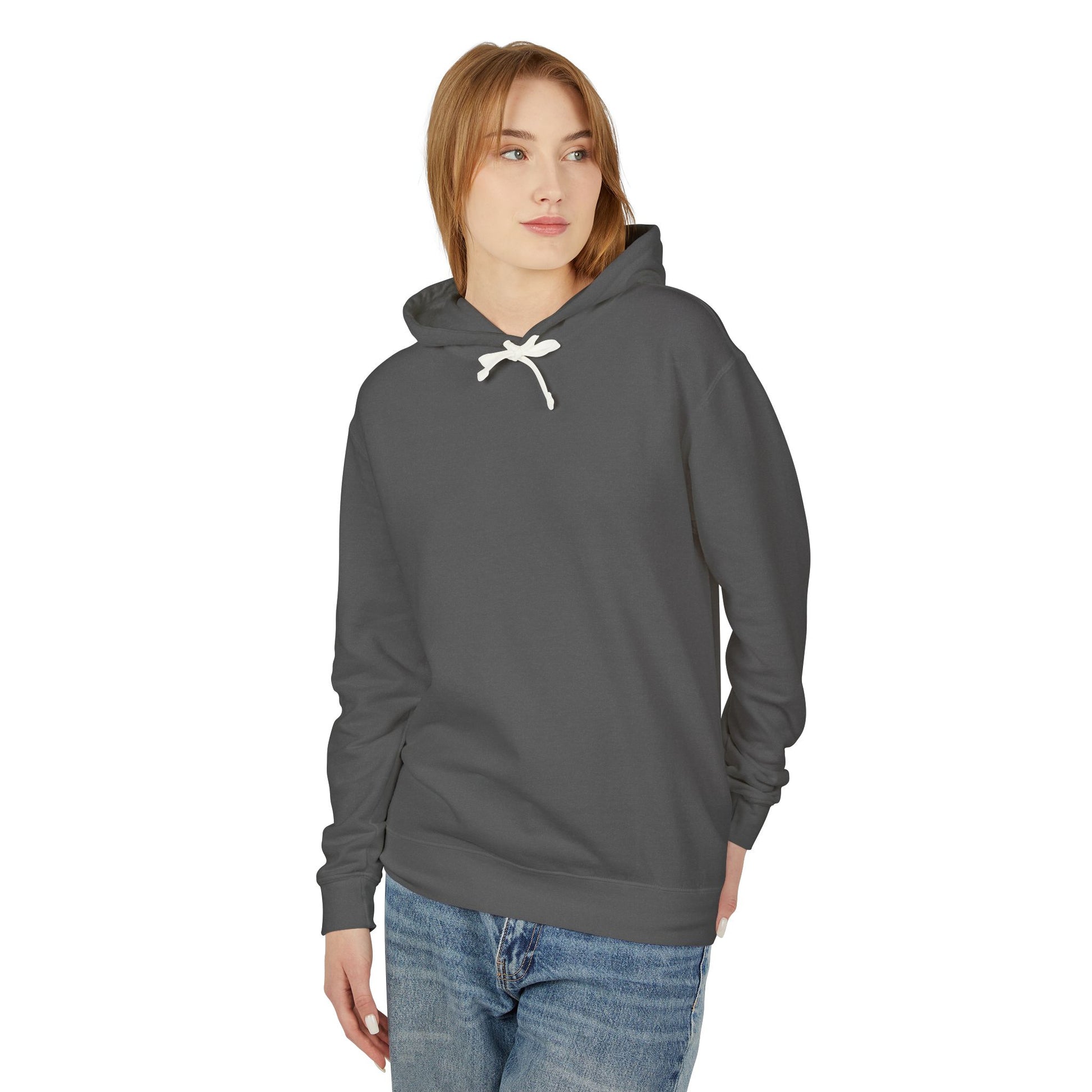 Inspirational Unisex Lightweight Hooded Sweatshirt, Great Minds, Casual Wear, Gift for Friends, Motivational Apparel