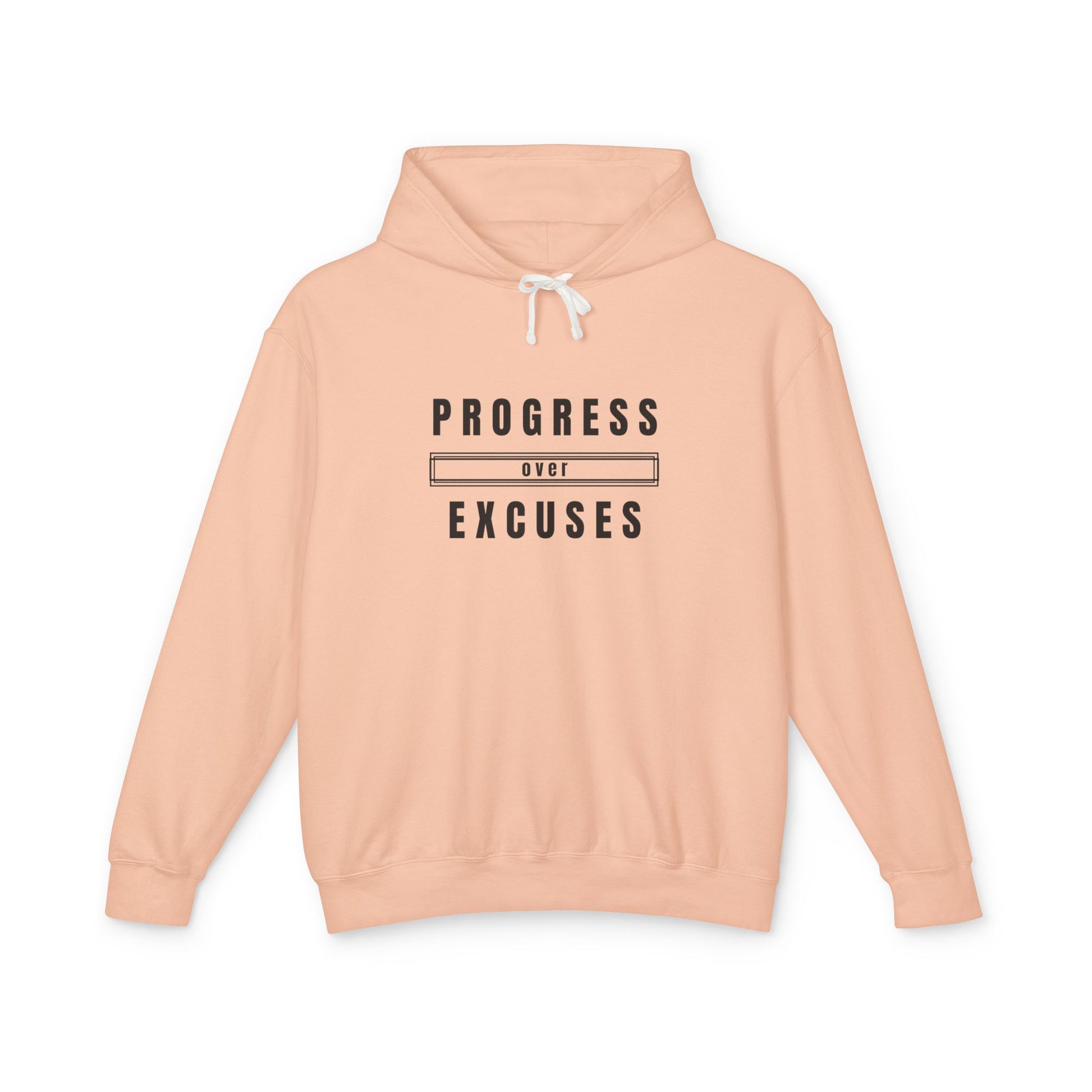 Motivational Unisex Hoodie | Lightweight Sweatshirt for Progress Lovers, Gym Apparel, Casual Wear, Gifts for Fitness Enthusiasts, [...]