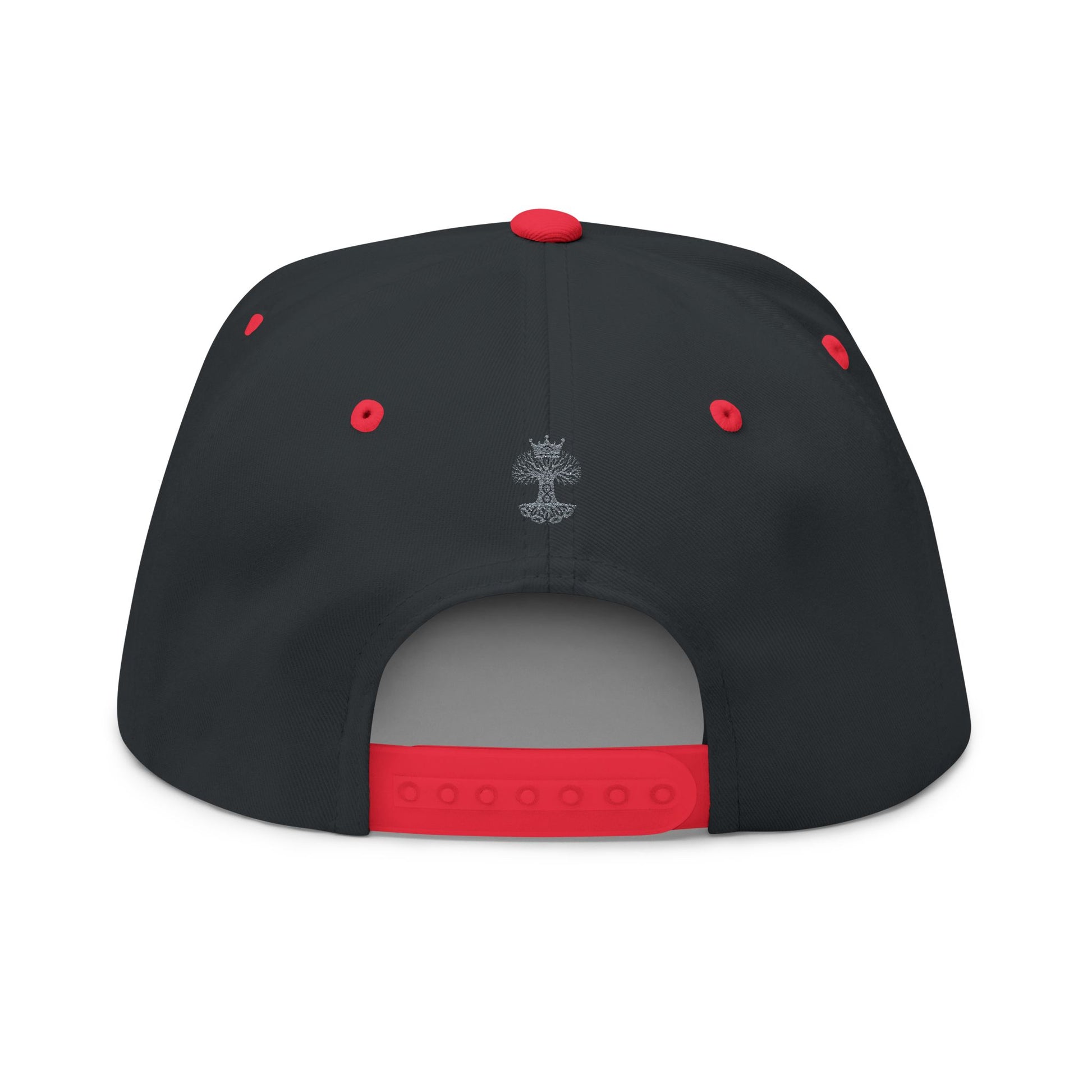 Royal Life Embroidered Flat Bill Cap - Trendy Adjustable Hat for Streetwear and Casual Outfit, Gifts for Style Enthusiasts, Men and Women