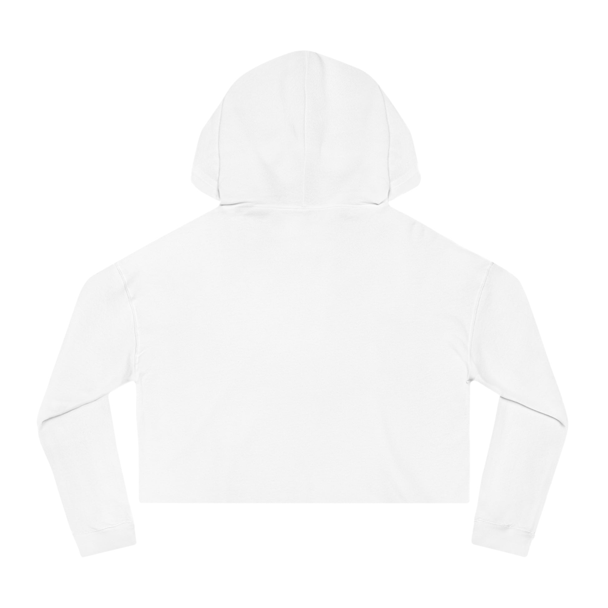 Stay Ready Women's Cropped Hooded Sweatshirt, Casual Hoodie, Athleisure Sweatshirt, Gift for Her, Trendy Streetwear