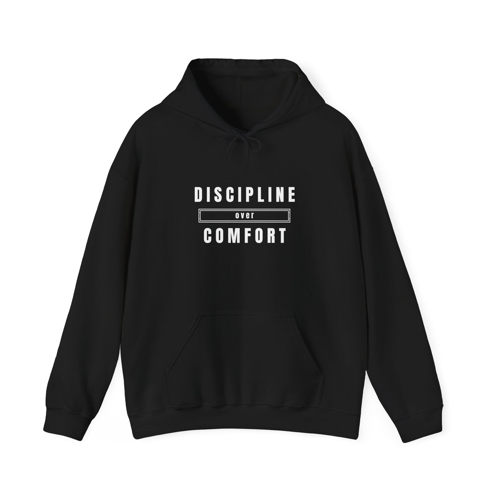 Motivational Hoodie with 'Discipline over Comfort' for Fitness Enthusiasts, Cozy Casual Wear, Unisex Sweatshirt, Gift for Gym Lovers, [...]