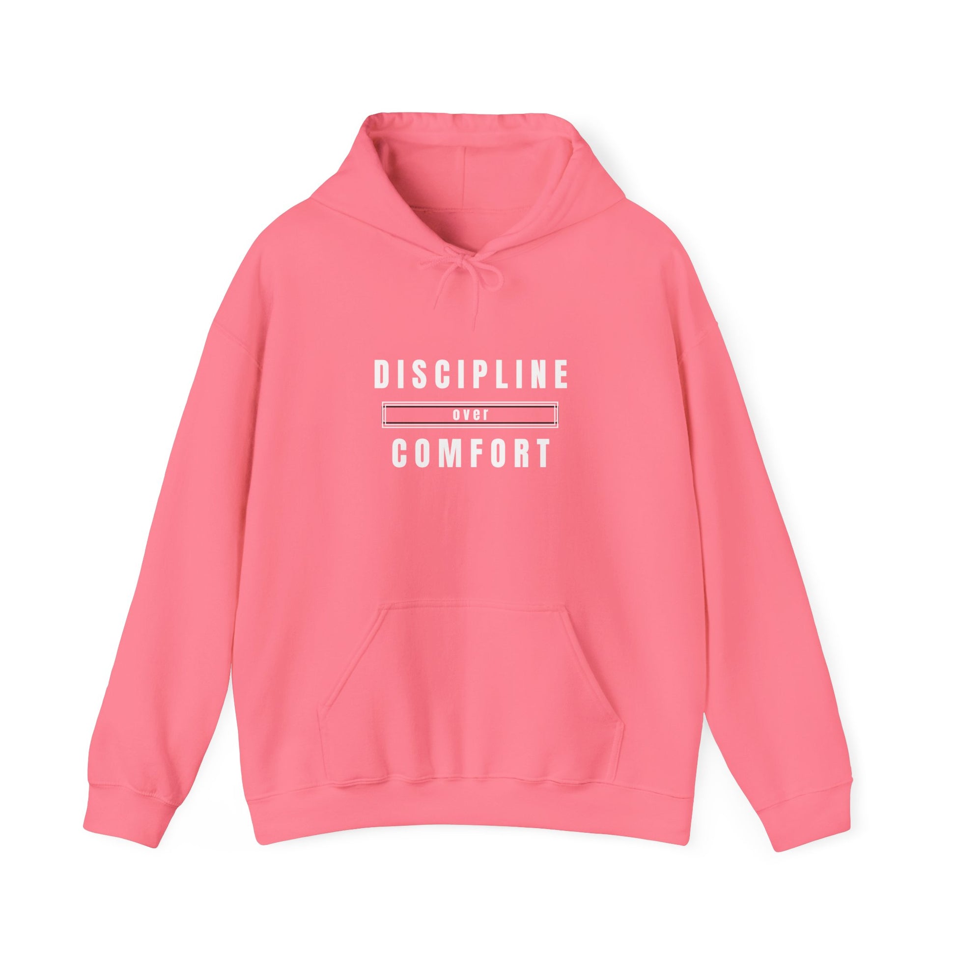 Motivational Hoodie with 'Discipline over Comfort' for Fitness Enthusiasts, Cozy Casual Wear, Unisex Sweatshirt, Gift for Gym Lovers, [...]