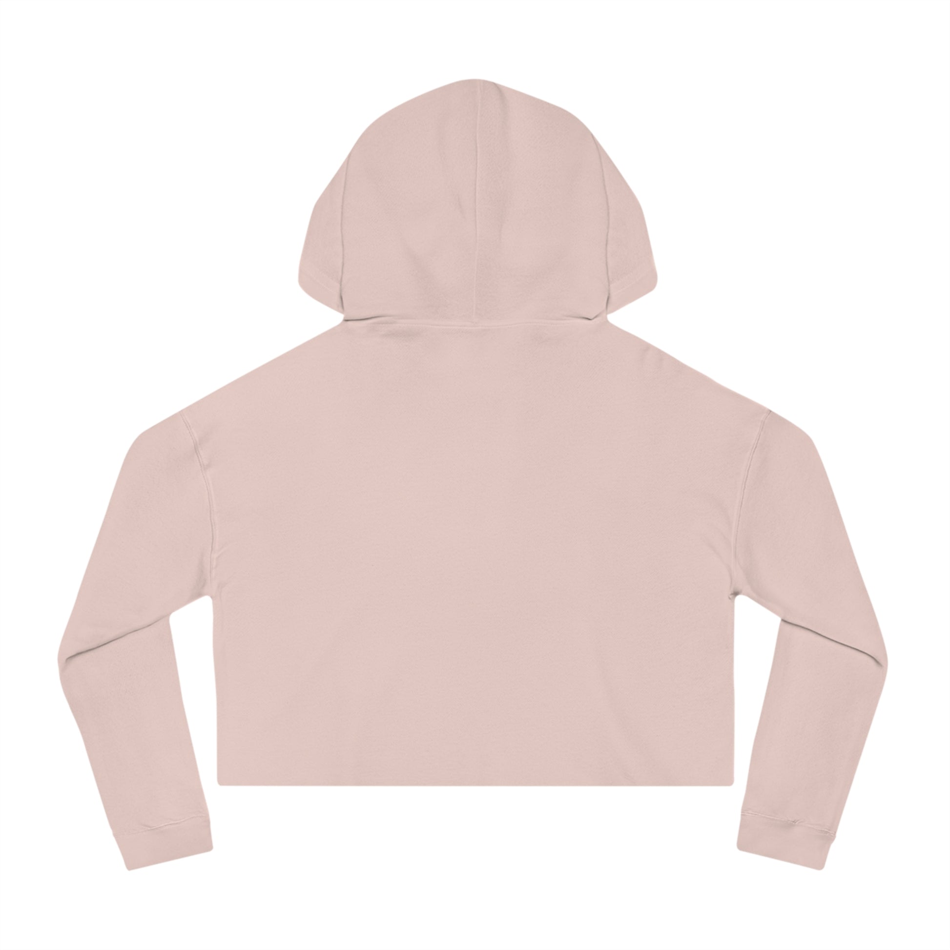 Stay Ready Women's Cropped Hooded Sweatshirt, Casual Hoodie, Athleisure Sweatshirt, Gift for Her, Trendy Streetwear