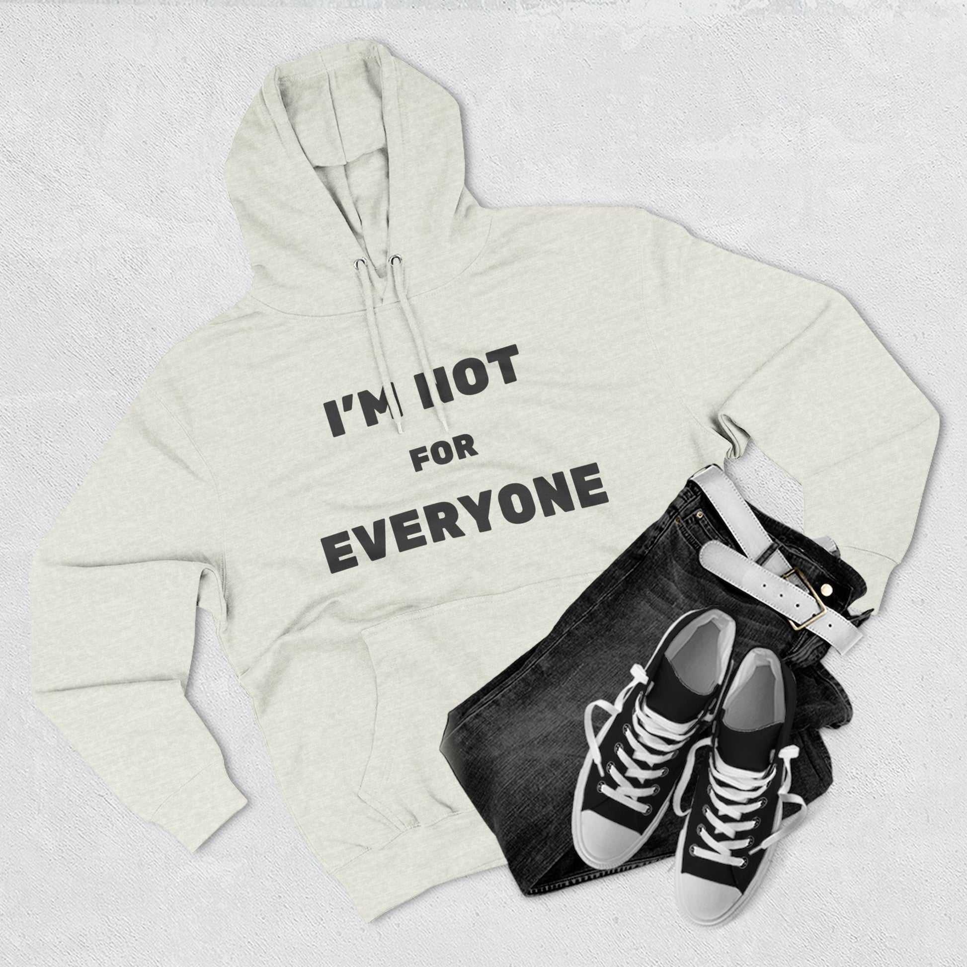 Unique Statement Hoodie | Cozy Fleece Sweatshirt, Trendy Streetwear, Gift for Friends, Casual Wear, Cool Graphic Tee